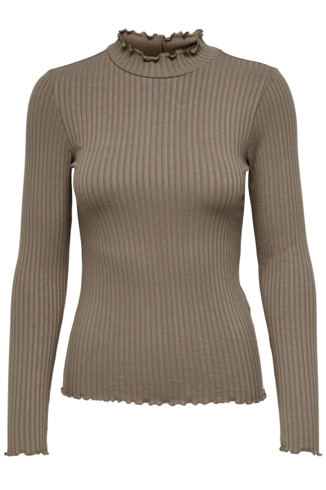 Jacqueline de Yong jdyfransiska l/s highneck top jrs n